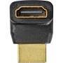 Nedis HDMI -Adapter| Stecker| Buchse| Vergoldet| 270° abgewinkelt| ABS| - Adapter