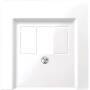 MERTEN 296025 - White - Thermoplastic - Any brand - 1 pc(s)