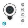 Nedis SmartLife Außenkamera / Wi-Fi / Spotlight / 4K / 3840x2160 / IP65 / Cloud Storage (optional) / microSD (not enthalten) / Onvif / 5 V DC / mit Bewegungssensor / Nachtsicht / Schwarz