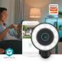 Nedis SmartLife Außenkamera / Wi-Fi / Spotlight / 4K / 3840x2160 / IP65 / Cloud Storage (optional) / microSD (not enthalten) / Onvif / 5 V DC / mit Bewegungssensor / Nachtsicht / Schwarz