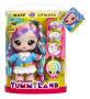 MGA Entertainment Yummiland Large Doll + Lipgloss Pet- Rainbow (Skyler Rainbow Belt)