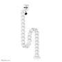 NEOMOUNTS BY NEWSTAR NEOMOUNTS Cable Spine Organizer for sit/stand desk frames clamp mounted white (