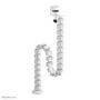 NEOMOUNTS BY NEWSTAR NEOMOUNTS Cable Spine Organizer for sit/stand desk frames clamp mounted white (