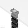 NEOMOUNTS BY NEWSTAR NEOMOUNTS Cable Spine Organizer for sit/stand desk frames magnet mounted black 