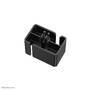 NEOMOUNTS BY NEWSTAR NEOMOUNTS Cable Spine Organizer for sit/stand desk frames magnet mounted black 