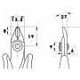 Piergiacomi Piergiacomi Side Cutter 137mm Evolution