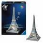 Ravensburger 3D Puzzle Iconics: 12008024 Eiffelturm - mit Licht - Das Wahrzeichen von Paris als deta