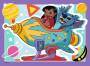 Speedy Puzzle Stitch, 12004178, von Ravensburger - 4 Puzzles mit 35 Teilen und 32 Speedy Chips  Wer