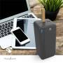Nedis powerbank / 30000 mAh / 1.5 / 1.67 / 2.0 / 2.22 / 3.0 A / Anzahl der Ausgänge: 3 / Ausgangsanschluss: 1x USB-C™ / 2x USB-A / Eingangsverbindung: 1x USB-C™ / PD3.0 20W / Lithium-Polymer / Anzeige