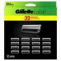 Gillette Labs Rasierklingen für Männer, 16 Ersatzklingen, Kompatibel mit allen GilletteLabs Rasierern (inkl.Heated Razor)