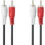 Nedis STEREO-AUDIOKABEL  2X RCA 2M (CAGL24200BK20)