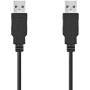 Nedis USB-KABEL A-STECKER/A-STECKER (CCGL60000BK20  2M SW)