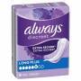 Always Discreet Inkontinenzeinlagen Long Plus, 64 Binden (4 x 16 Stück) Monatspaket, diskreter Schutz & hohe Saugstärke, Geruchskontrolle