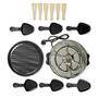 MELISSA Raclette / Gourmet Set / 6 Personen / 800 W / Ø 29 cm / Antihaftbeschichtung