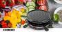 MELISSA Raclette / Gourmet Set / 6 Personen / 800 W / Ø 29 cm / Antihaftbeschichtung