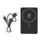 Nedis powerbank / 5000 mAh / kabelloses Laden / 1.67 / 2.22 / 3.0 A / Anzahl der Ausgänge: 1 / Ausgangsanschluss: 1x USB-C™ / Eingangsverbindung: 1x USB-C™ / PD3.0 20W / Lithium-Polymer