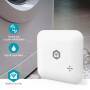 Nedis SmartLife Wassermelder / Wi-Fi / Batteriebetrieben / Verlängerung enthalten / Max. Batterie-Lebensdauer: 24 Monate / 80 dB / Weiss