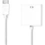 Nedis CCGB34900WT02 - 0.2 m - HDMI Connector - VGA Female - Nickel - 1920 x 1080 pixels - White