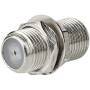 Nedis Satelliten- und Antennenadapter| F Buchse|| Vernickelt| 75 Ohm| Gerade
