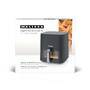MELISSA Digitale Heißluftfritteuse XL / 5 l / 60-min Timer / 8 Voreinstellungen / Sichtfenster / Schwarz