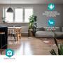 Nedis SmartLife Innenkamera / 3MP Full HD 1296p / Cloud Storage (optional) / microSD (not enthalten) / Onvif / mit Bewegungssensor / Nachtsicht / Weiss