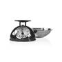MELISSA Retro-Küchenwaage / Analog / Metallgehäuse / Abnehmbare Schale / Max. 5kg / 25-Gramm-Schritte / Schwarz