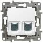 Legrand 664776 Datendose 2-fach RJ45 Kategorie 6STP