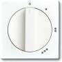BUSCH JAEGER 2542 DR/01-84 - White - Matte - Screwless - Busch-Jaeger - 2710 U - 63.3 mm