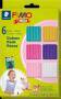STAEDTLER FIMO 8032002 - Modelling clay - Gold,Lilac,Pink,Turquoise,White - Children - 6 colours - 110 °C - 42 g