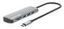 MANHATTAN USB-C PD 4K Dockingstation USB C-Stecker auf HDMI 4K60Hz 3x USB-A USB-C 5Gbit/s USB-C PD 1