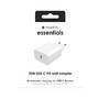 Mophie Essentials  20W USB-C PD EU Netzadapter, weiss