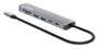 MANHATTAN USB-C PD 4K Dockingstation USB C-Stecker auf HDMI 4K60Hz 2x USB-A USB-C 5 Gbit/s USB-C PD 