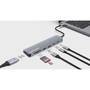 MANHATTAN USB-C PD 4K Dockingstation USB C-Stecker auf HDMI 4K60Hz 2x USB-A USB-C 5 Gbit/s USB-C PD 