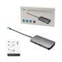 I-TEC USB-C Metal Dock 1xHDMI 1xVGA 1xSD+1xmicroSD Kartenleser 1xGLAN 1xAudio/Mic 3xUSB 3.1 1xUSB-C 