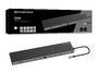 Conceptronic DONN32B 17-in-1 USB 3.2 Docking Datenverteiler/Umschalter