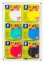 STAEDTLER FIMO 8032001 - Modelling clay - Black,Blue,Green,Red,White,Yellow - Children - 6 colours - 110 °C - 42 g
