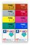 STAEDTLER Modelliermasse "Fimo effect" Mixing Pearls 10er Kartonetui