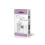 Nedis Netzladegerät / 20 W / GaN / PD3.0 / Schnellladefunktion / 1.67 A / 2.22 A / 3.0 A / Anzahl der Ausgänge: 1 / USB-C™ / Lightning 8-Pin (Lose) Kabel / 1.00 m / Automatische Spannungswahl / Weiss