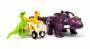 Ravensburger BRIO World  36082 Dinosaurier Ankylosaurus | Zug & Dinosaurier-Spielset für Kinder ab 