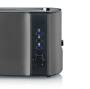 SEVERIN AT 9341 Langschlitztoaster 4 Scheiben 1400W dark inox