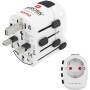 Hama Weltreiseadapter World Travel Pro 3-polig
