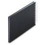 Hama  Fine Art  Spiral NewBlack 24x17 50 weiße Seiten    9830 Archivierung -Fotoalben-
