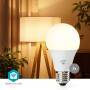 Nedis SmartLife Vollfärbige LED-Lampe| WLAN| E27| 806 lm| 9 W| RGB+ weiss