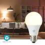Nedis SmartLife Vollfärbige LED-Lampe| WLAN| E27| 806 lm| 9 W| RGB+ weiss