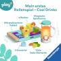 Ravensburger Play+ Getränke-Spiel-Set: Cool Drinks, Pretend Play Set, Spielzeug ab 18 Monate, Küchen