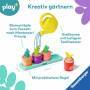 Ravensburger Play+ Puzzle- & Spiel-Set: Meine kleinen Pflanzen  Kinderpuzzle, Pretend Play Set, Mon