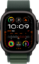 Apple Watch Ultra 2 GPS + Cellular, Titan schwarz, 49mm mit Alpin-Armband, dunkelgrün - medium>