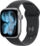 Apple Watch 11 42mm GPS+5G S/M Alu Sport space grau/schwarz Smartwatches mit SIM
