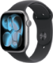 Apple Watch 11 46mm GPS Alu S/M Sportarmband space grau/schwarz Smartwatches ohne SIM