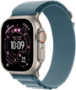 Apple Watch Ultra 3 49mm GPS+5G Alpine Loop M natur/hellblau Smartwatches mit SIM